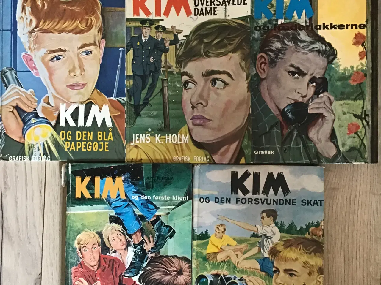 Billede 1 - Kim bøgerne 5 stk