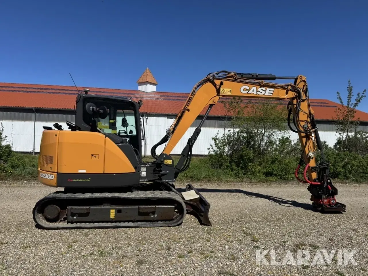 Billede 5 - Gravemaskine Case CX90D med rototilt og 3D maskinstyring