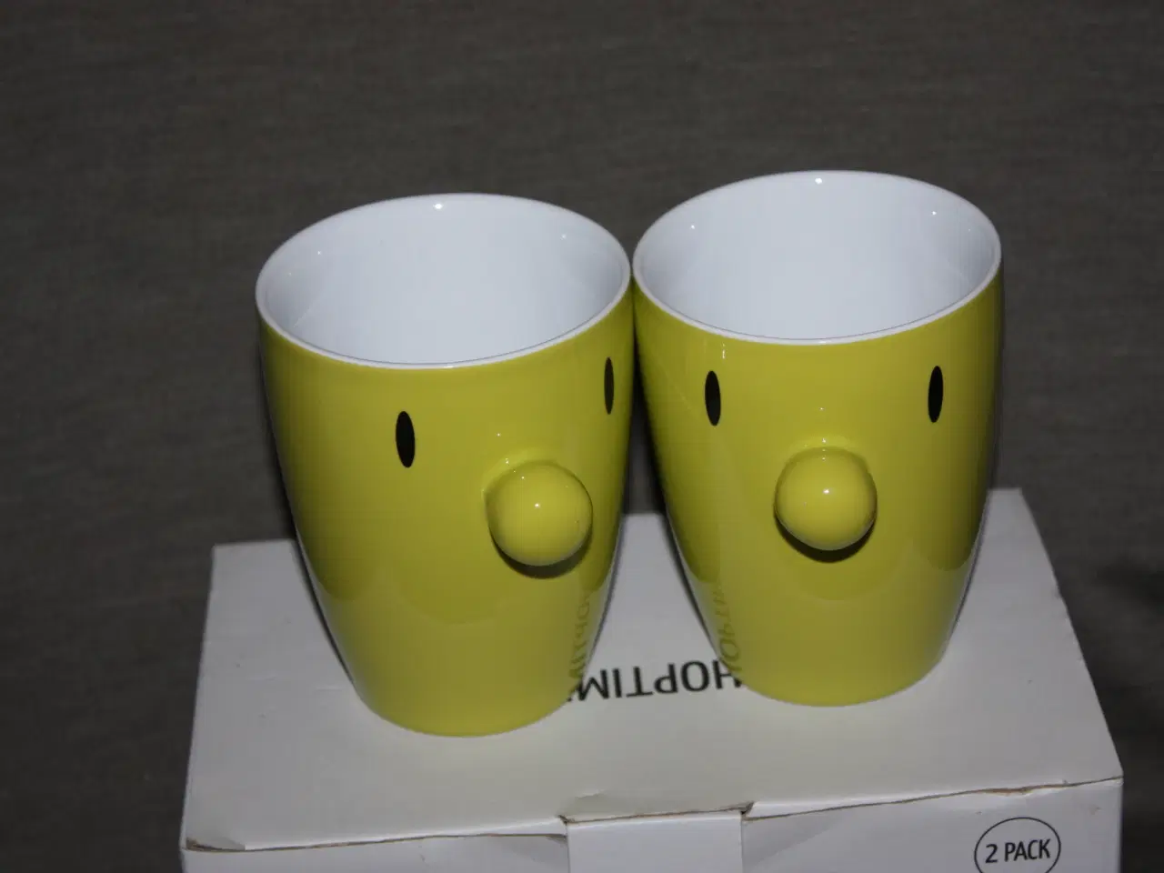 Billede 2 - Hoptimist krus 2 stk. i æske