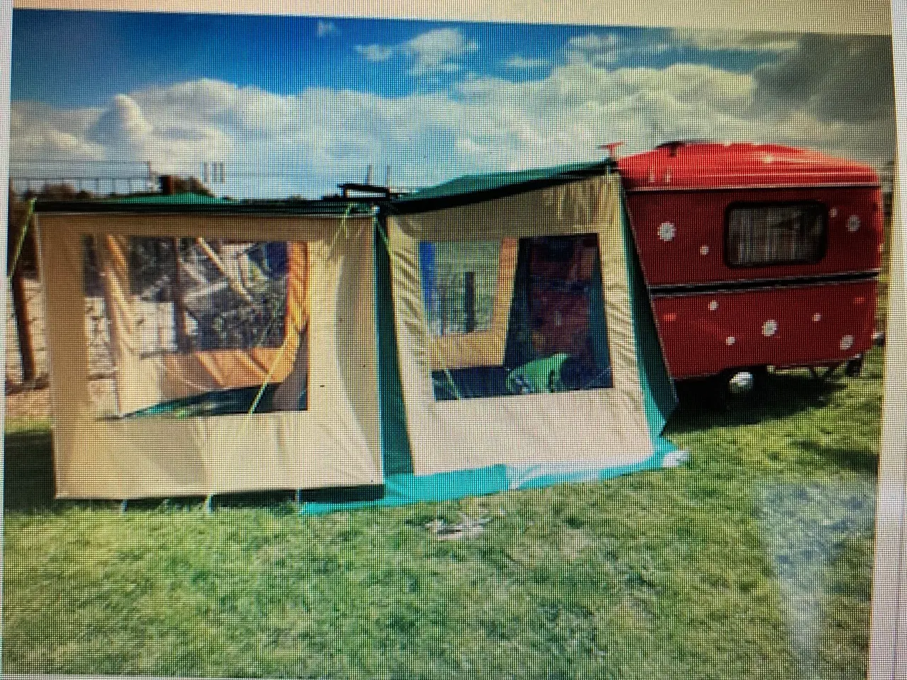 Billede 2 - Veteran bil med campingvogn