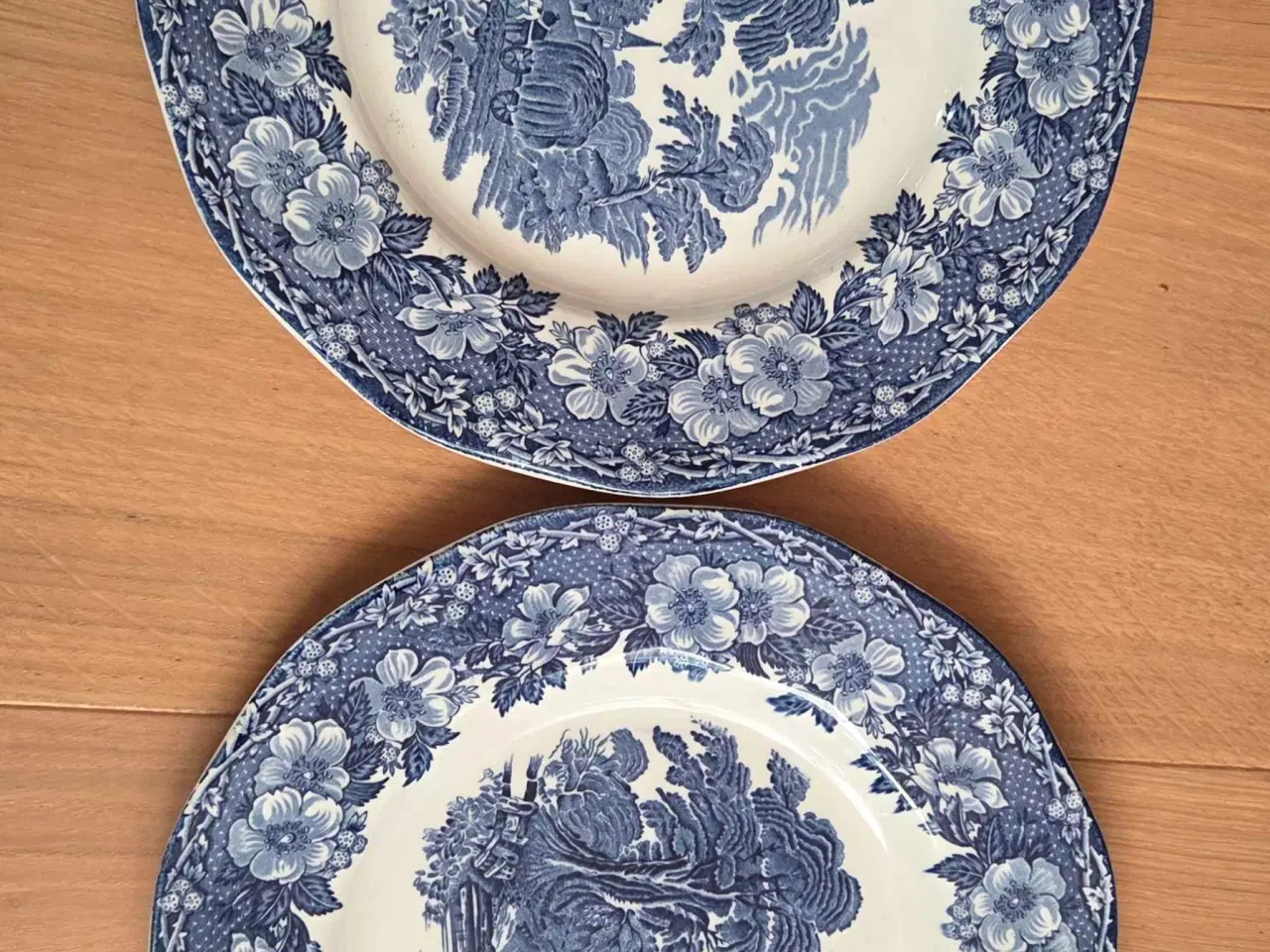 Billede 1 - Woodland engelsk fajance, blå