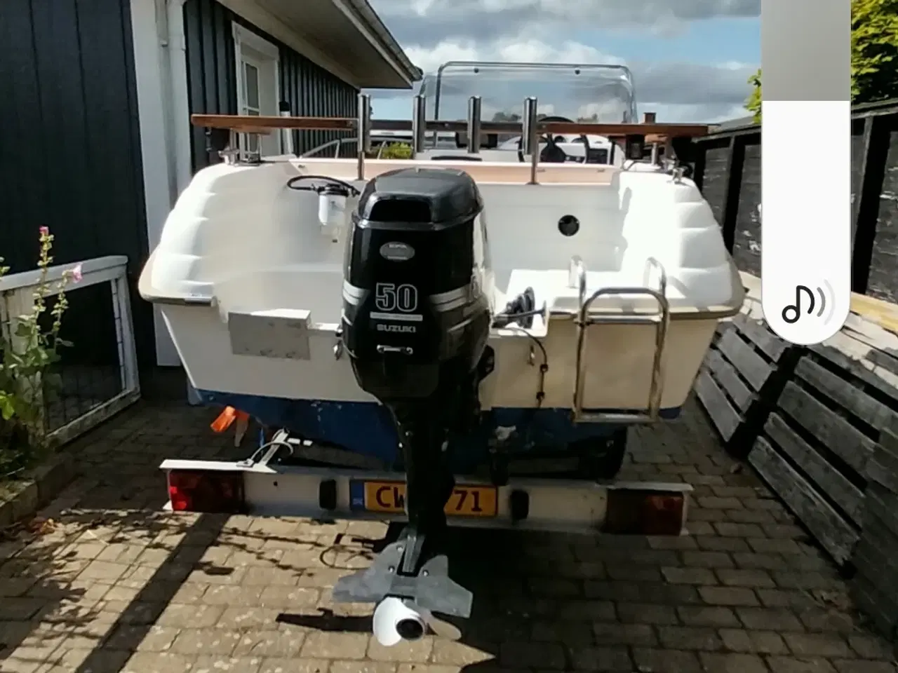 Billede 7 - Bella Jolle 17 Fod/ 50HK Suzuki/m. Trailer