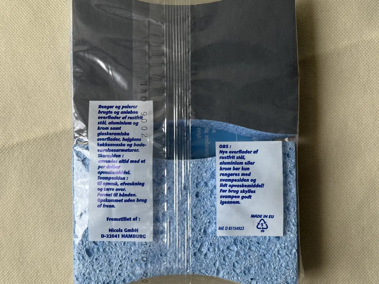 Billede 2 - Svampe til rustfrit stål 