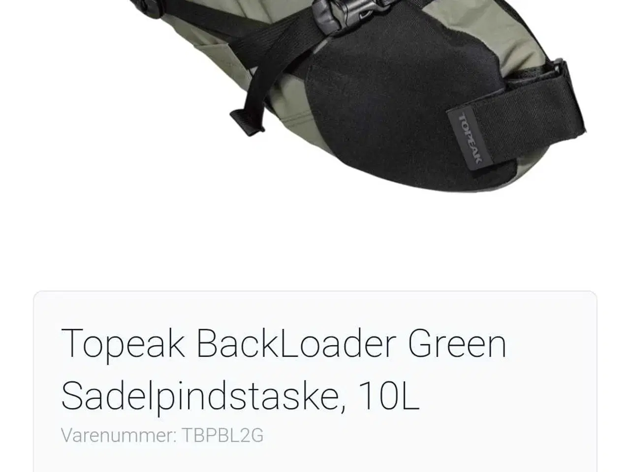 Billede 1 - Topeak Backloader 10L