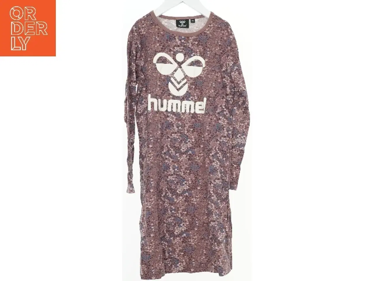 Billede 1 - Langærmet kjole med blomsterprint fra Hummel (str. 134)