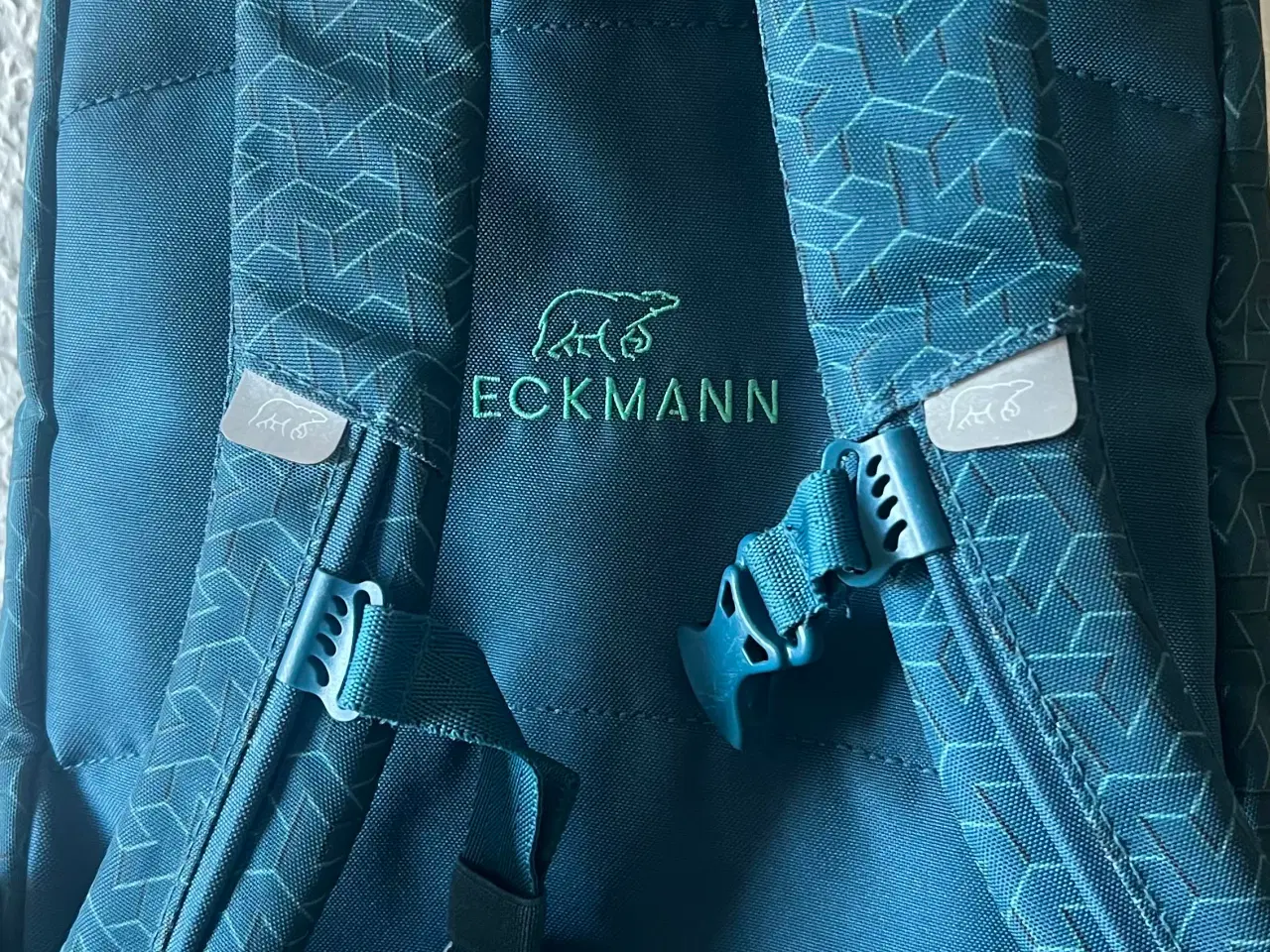 Billede 5 - Beckmann skoletaske med robotmotiv blå