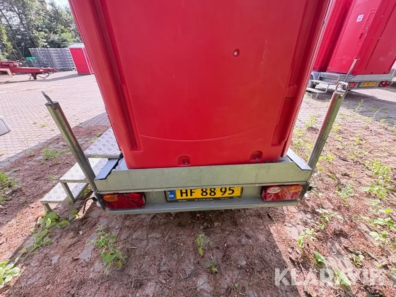 Billede 9 - Dobbelt toilet trailer Stema F 7515
