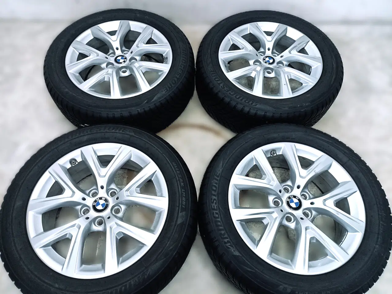 Billede 5 - 5x112 17" ET39 nav 66,6ø BMW vintersæt inkl.TPMS -