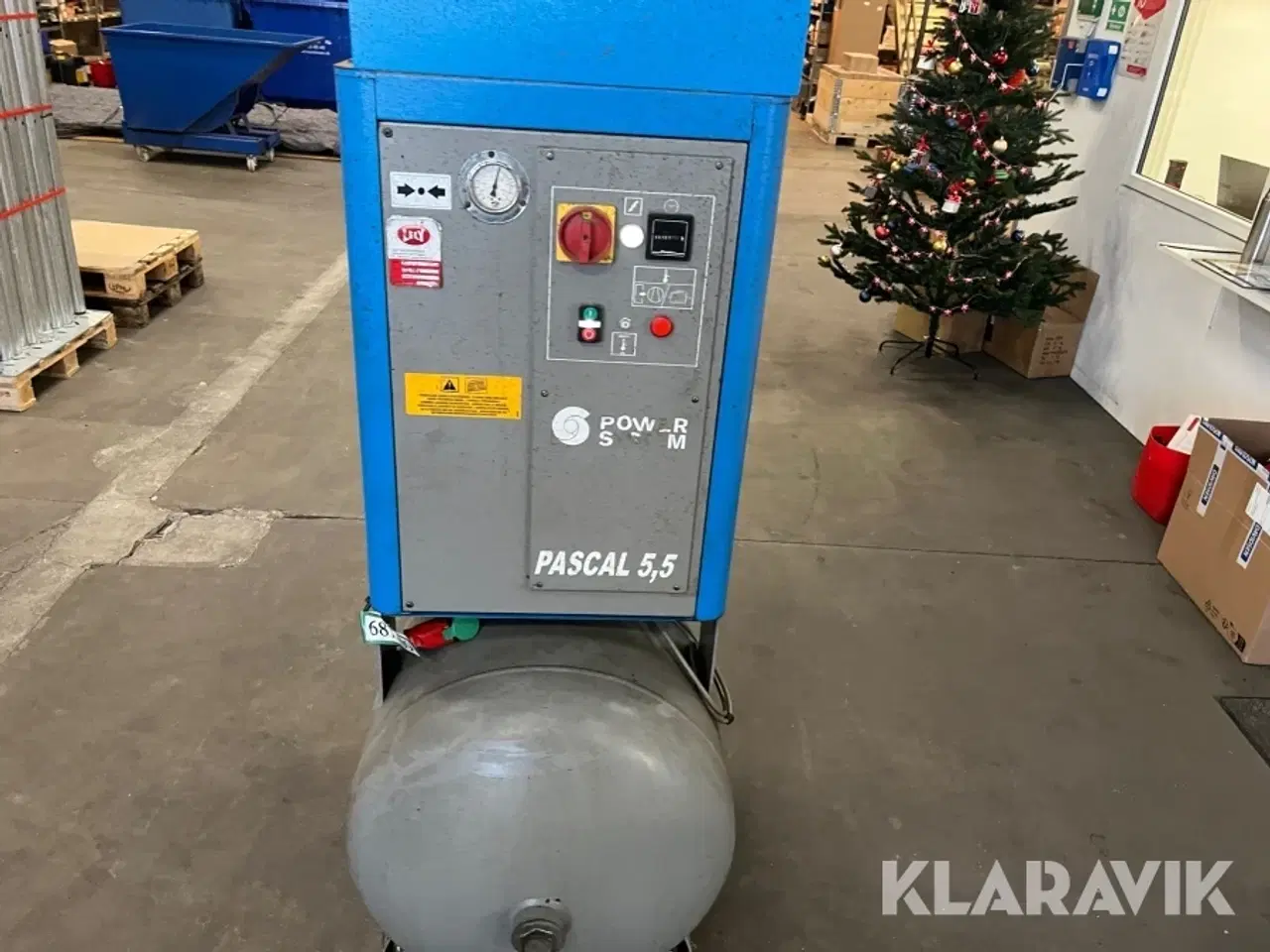 Billede 3 - Kompressorer Power System Pascal 5,5 kW med absorptionstørrer