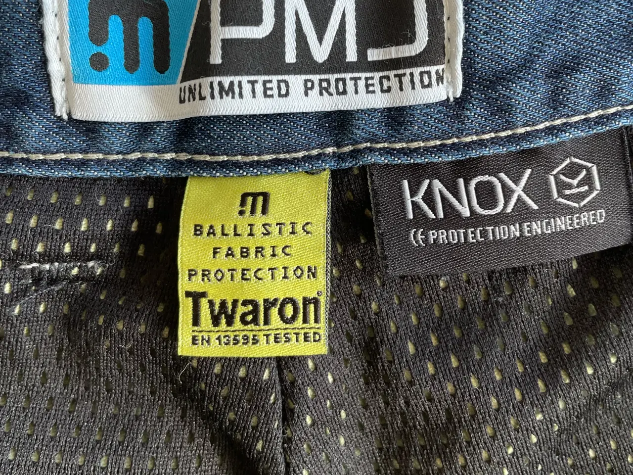 Billede 2 - MC bukser. PMJ - Demin/Aramidi