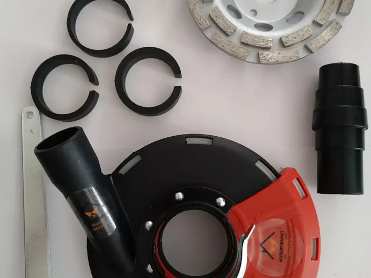 Billede 1 - Betonsliber sæt - Til slibning af gulv og vægge