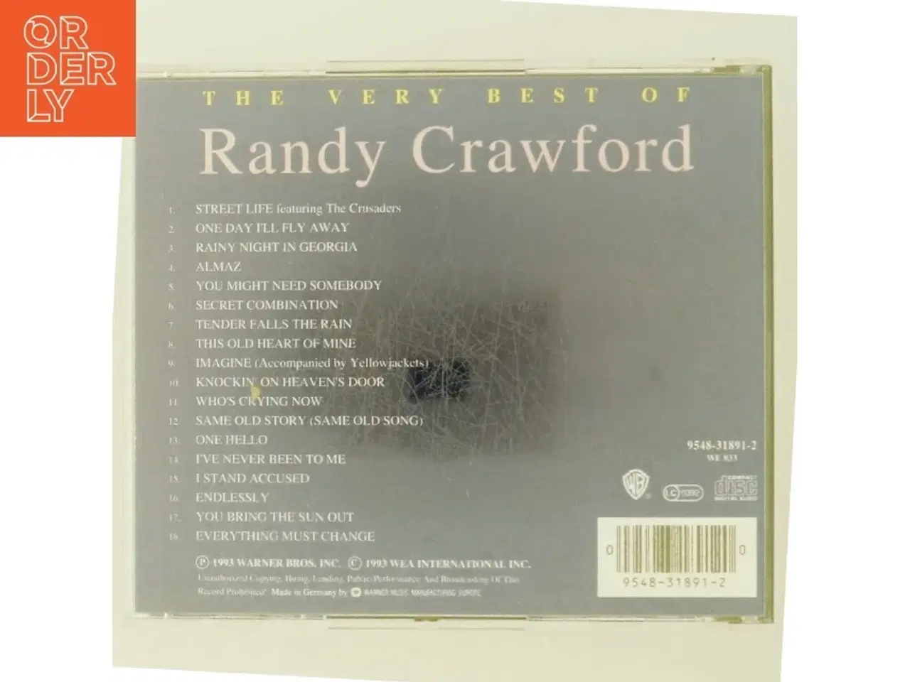 Billede 3 - Randy Crawford CD fra Warner Bros.