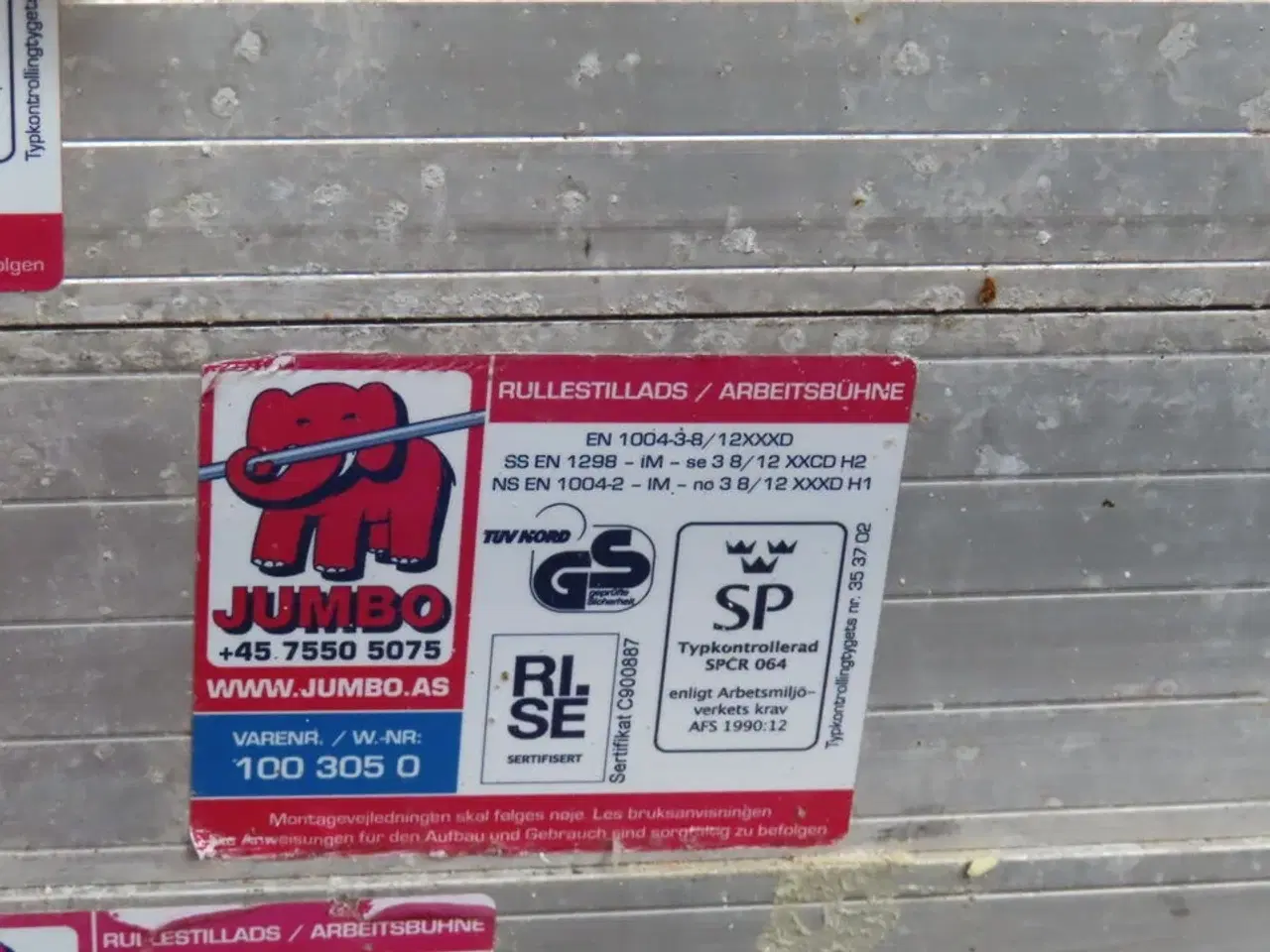 Billede 4 - Rullestillads