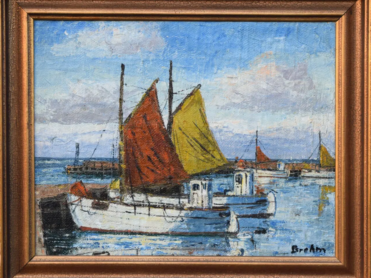Billede 1 - Maleri af Kunstneren Brehn