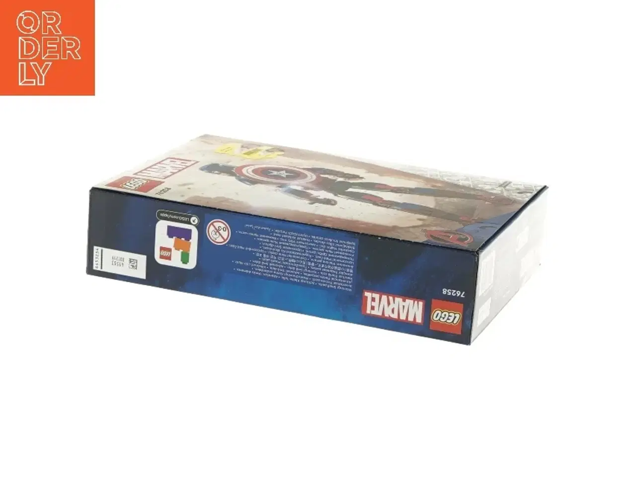 Billede 3 - LEGO Marvel Captain America byggesæt fra Lego (str. 26x6x19 cm)