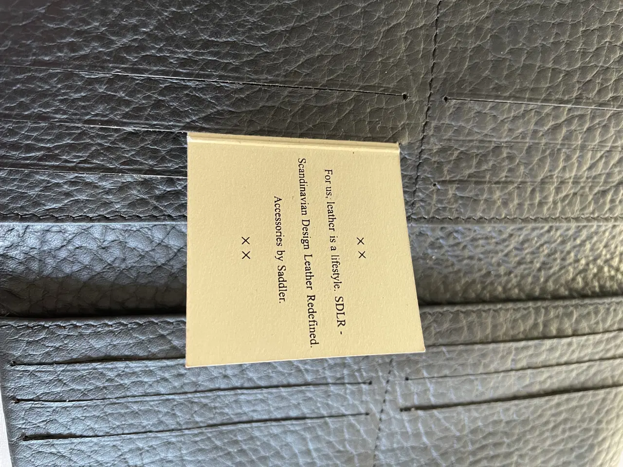 Billede 9 - Ny sort læder clutch