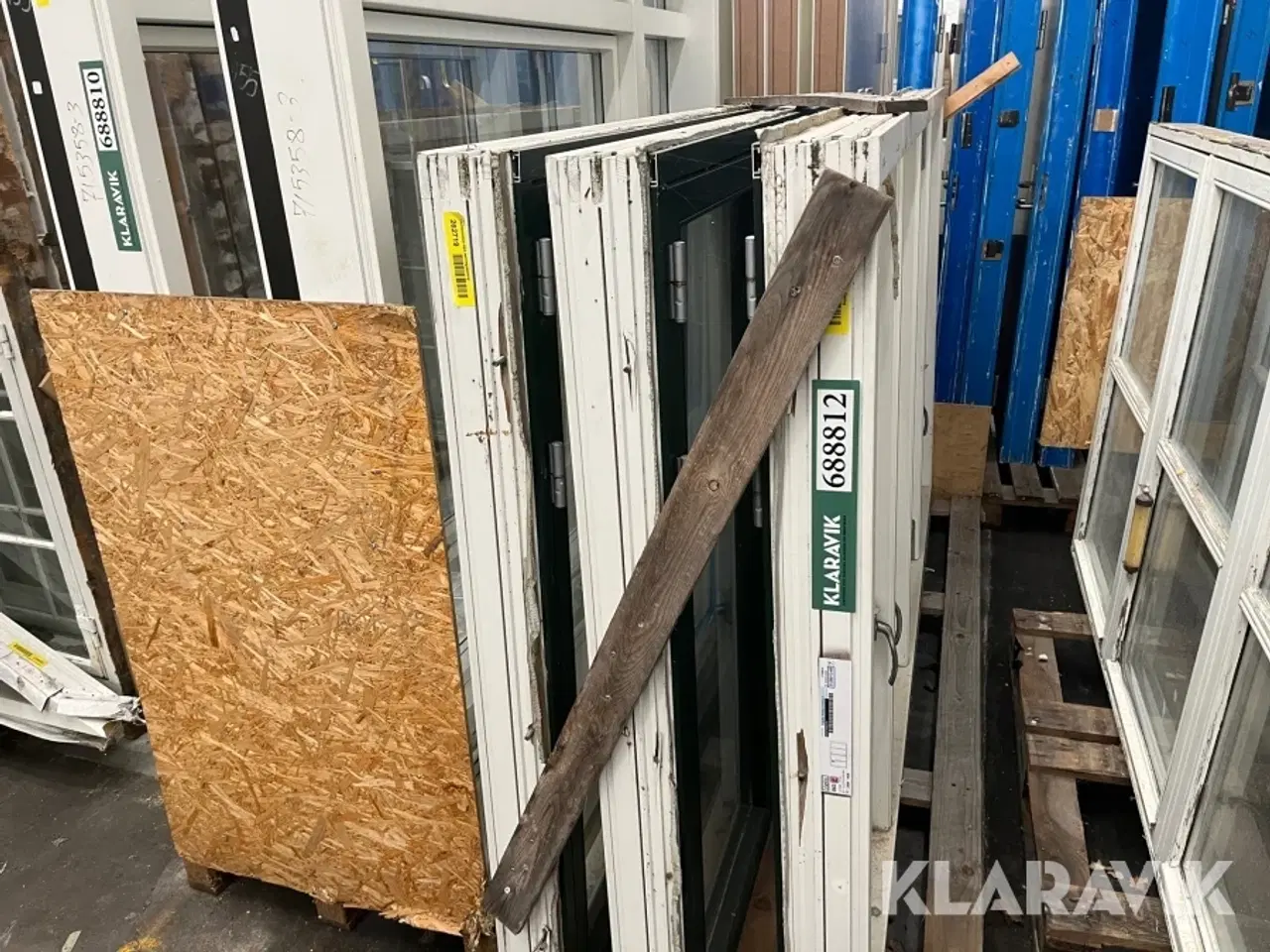 Billede 1 - Vinduer med rednings åbning Træ/alu Thermo 3 styk