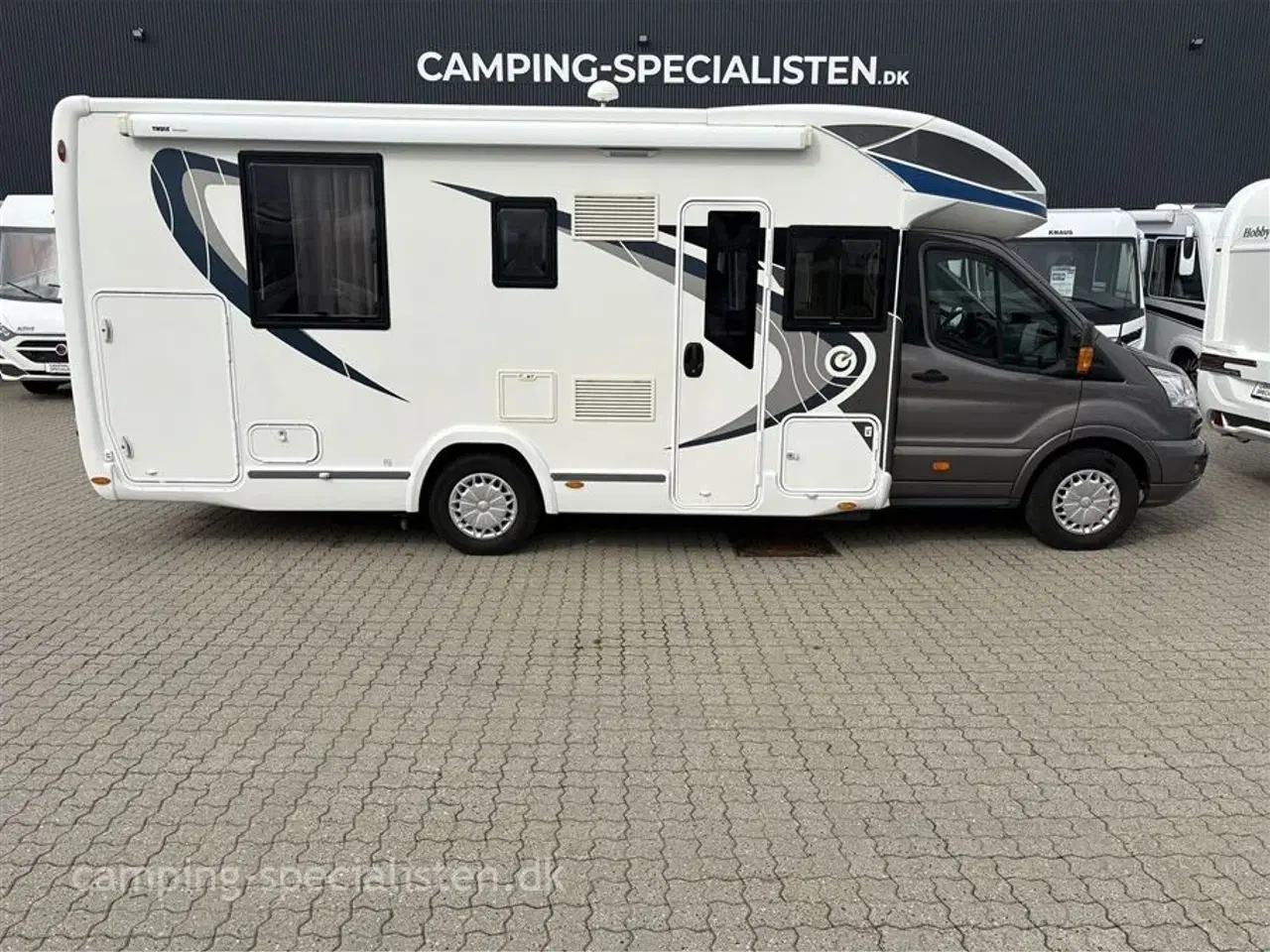 Billede 1 - 2016 - Chausson Welcome 728 EB   Pæn og velholdt Chausson Welcome 728 EB - Kan nu opleves hos Camping-Specialisten i Silkeborg