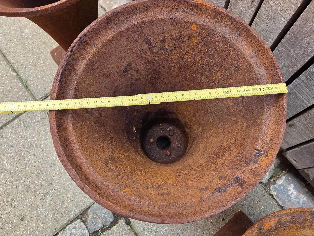 Billede 7 - støbejernskrukker 4 stk.