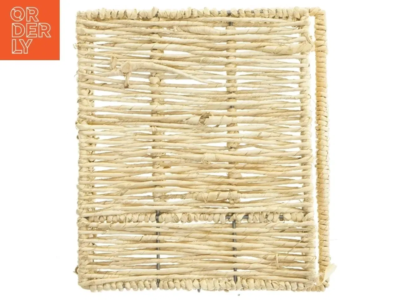 Billede 4 - Flettet opbevaringskurv (str. 31x26x8 cm)