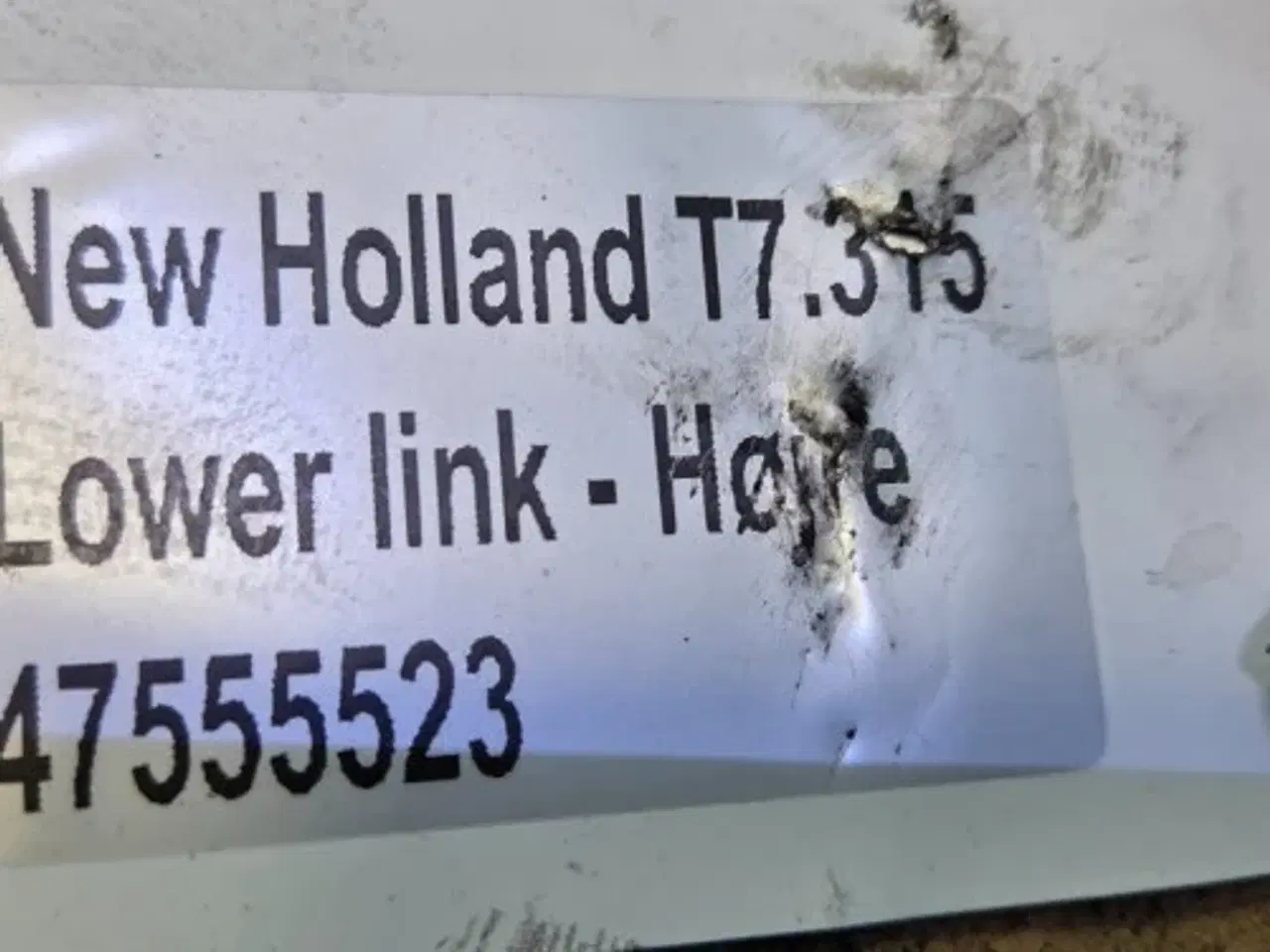 Billede 4 - New Holland T7.315 Frontlift Arm R. 47555523