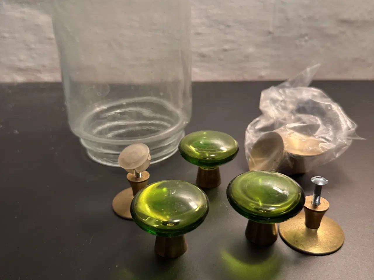 Billede 1 - Retro greb - glas kuppel