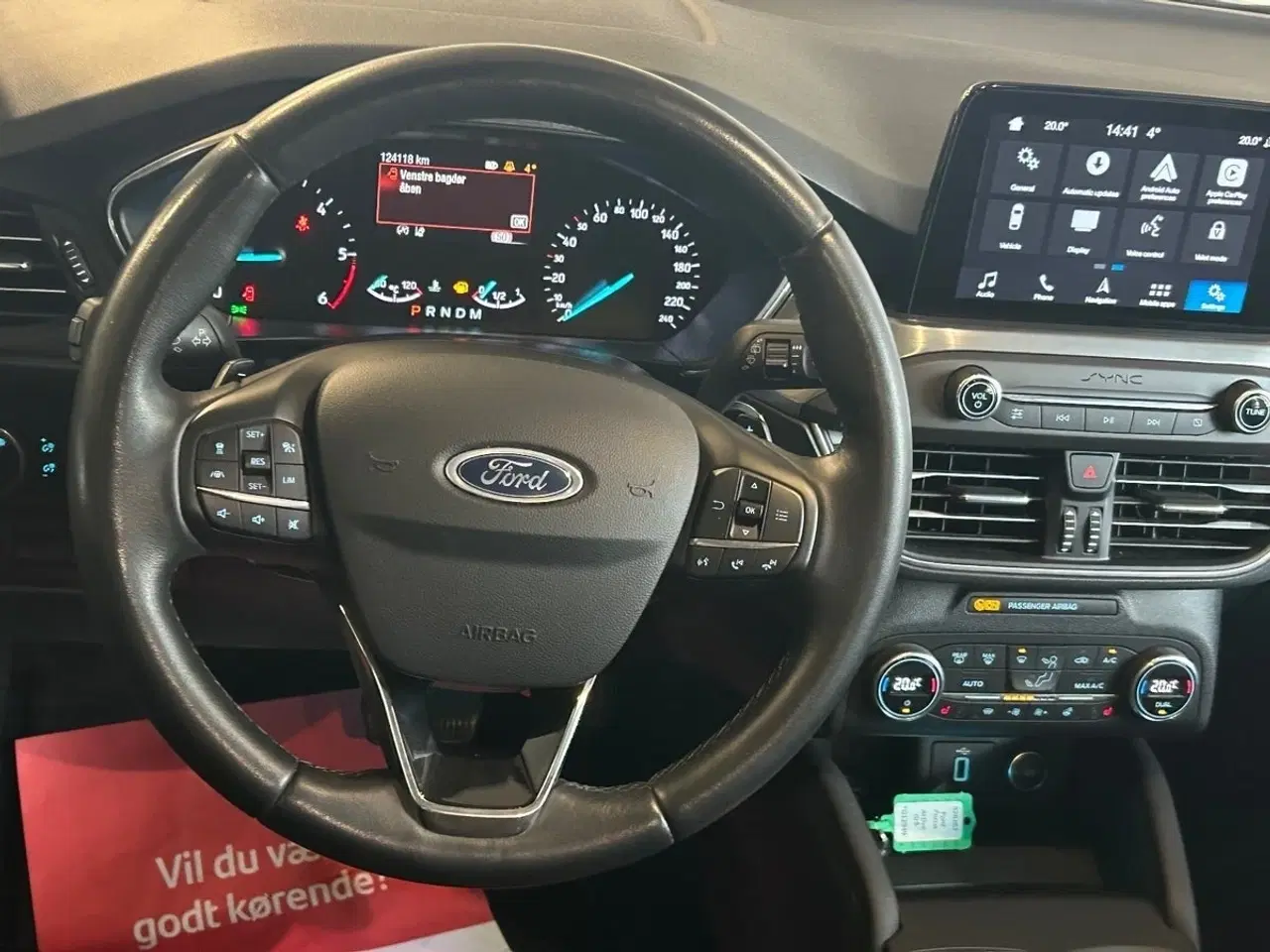 Billede 9 - Ford Focus 2,0 EcoBlue Titanium Business stc. aut.