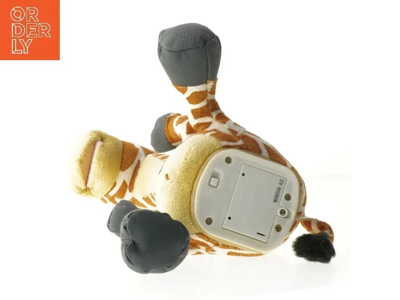 Billede 3 - Plys giraff legetøj med lyd fra KidzzFarm Friends (str. 33 cm)
