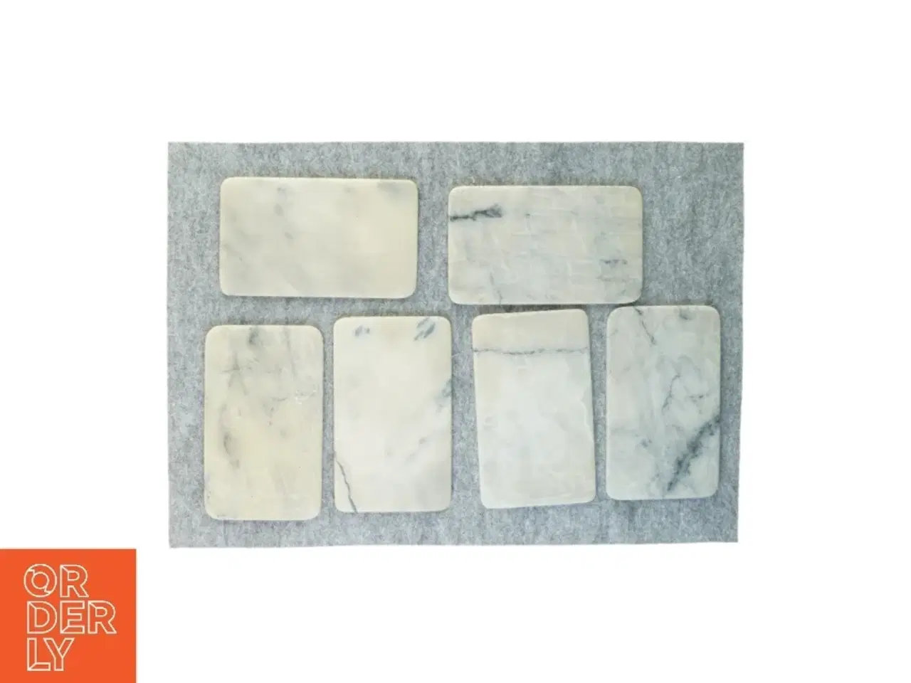 Billede 1 - Smørrebrædder i marmor (str. 20 x 12 cm)