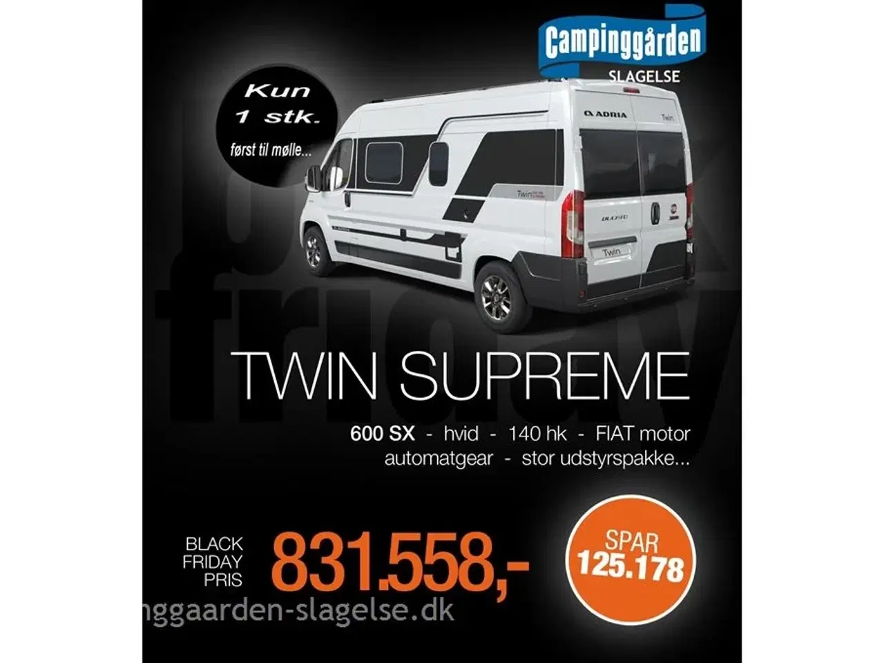 Billede 1 - 2024 - Adria Twin Supreme 600 SX