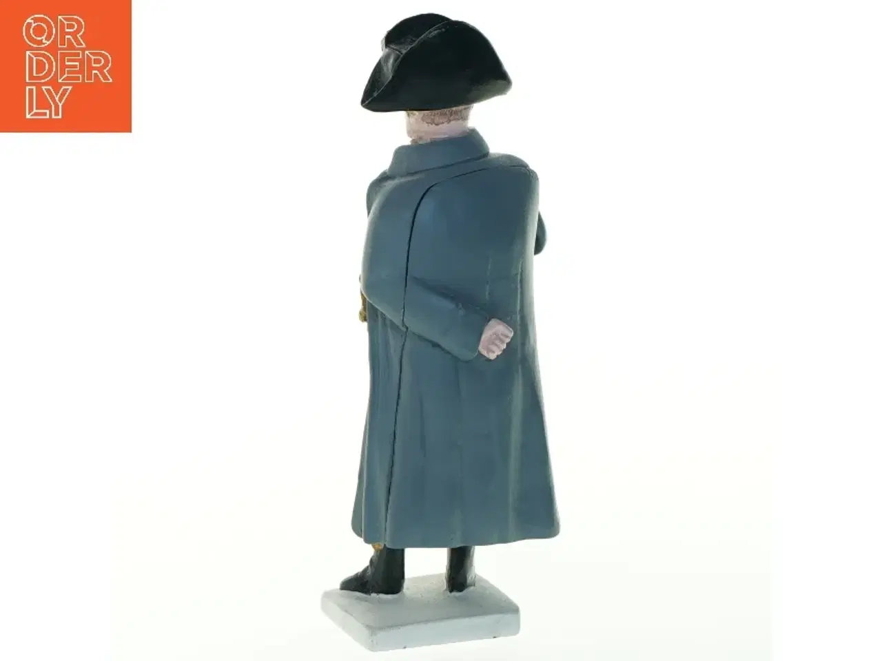 Billede 2 - Porcelænsfigur af historisk person fra Kikkerland (str. 18x7 cm)