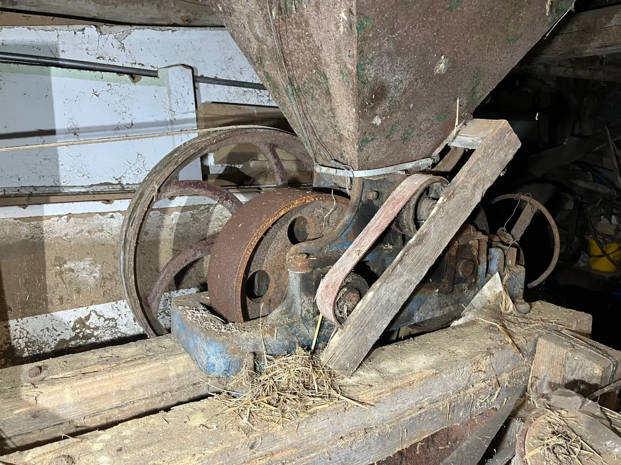 Billede 1 - Kornvalse med motor