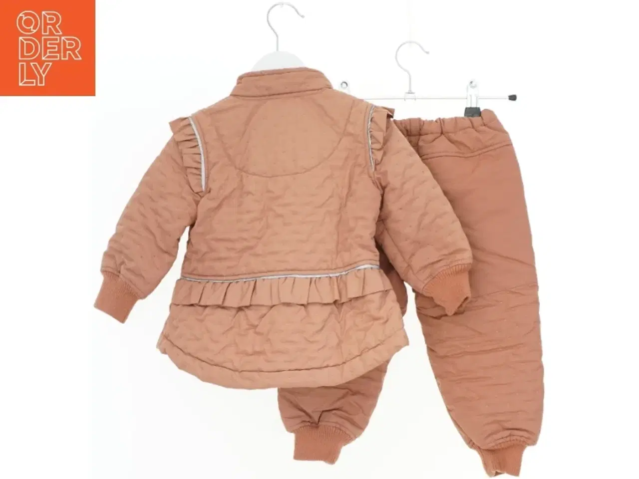 Billede 2 - Rosa termodragt og bukser fra Mikk-line (str. 86)