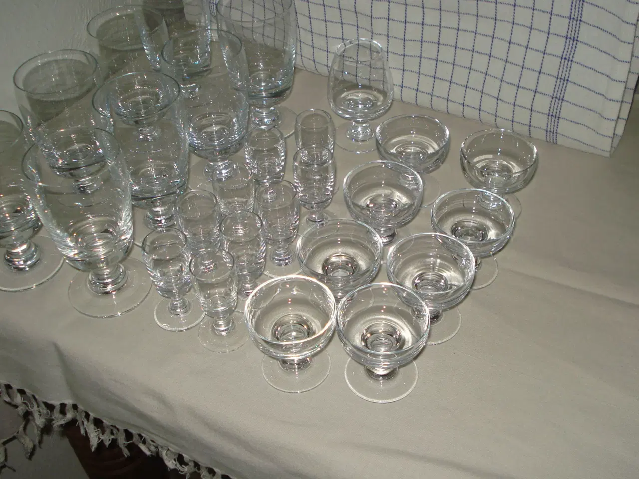 Billede 1 - Holmegaard glas Almue klar 