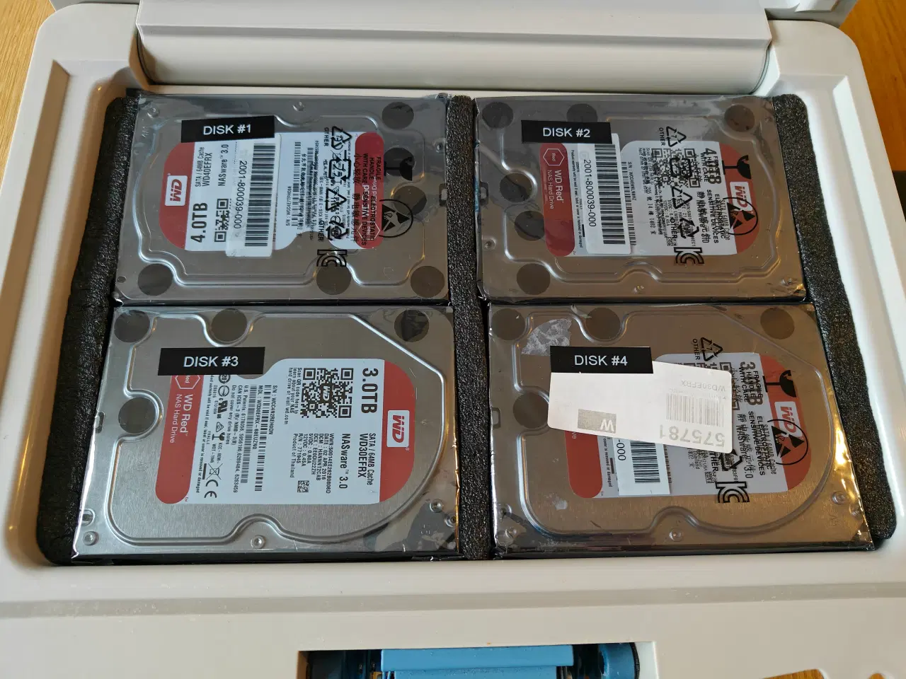 Billede 1 - 14 Tb. HDD i brandsikker kasse