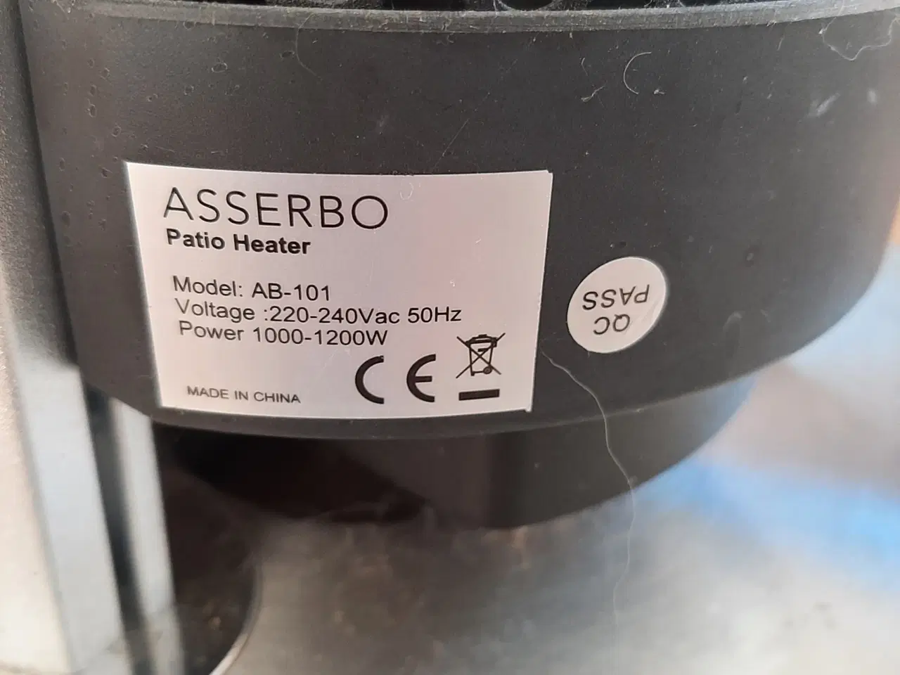 Billede 4 - Asserbo elektrisk terrassevarmer