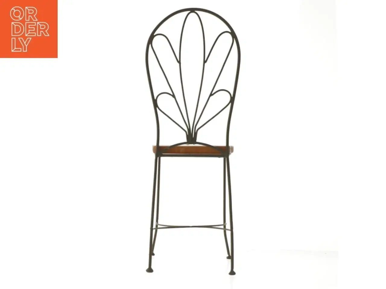 Billede 3 - Stol med metalramme (str. 43x16 cm)