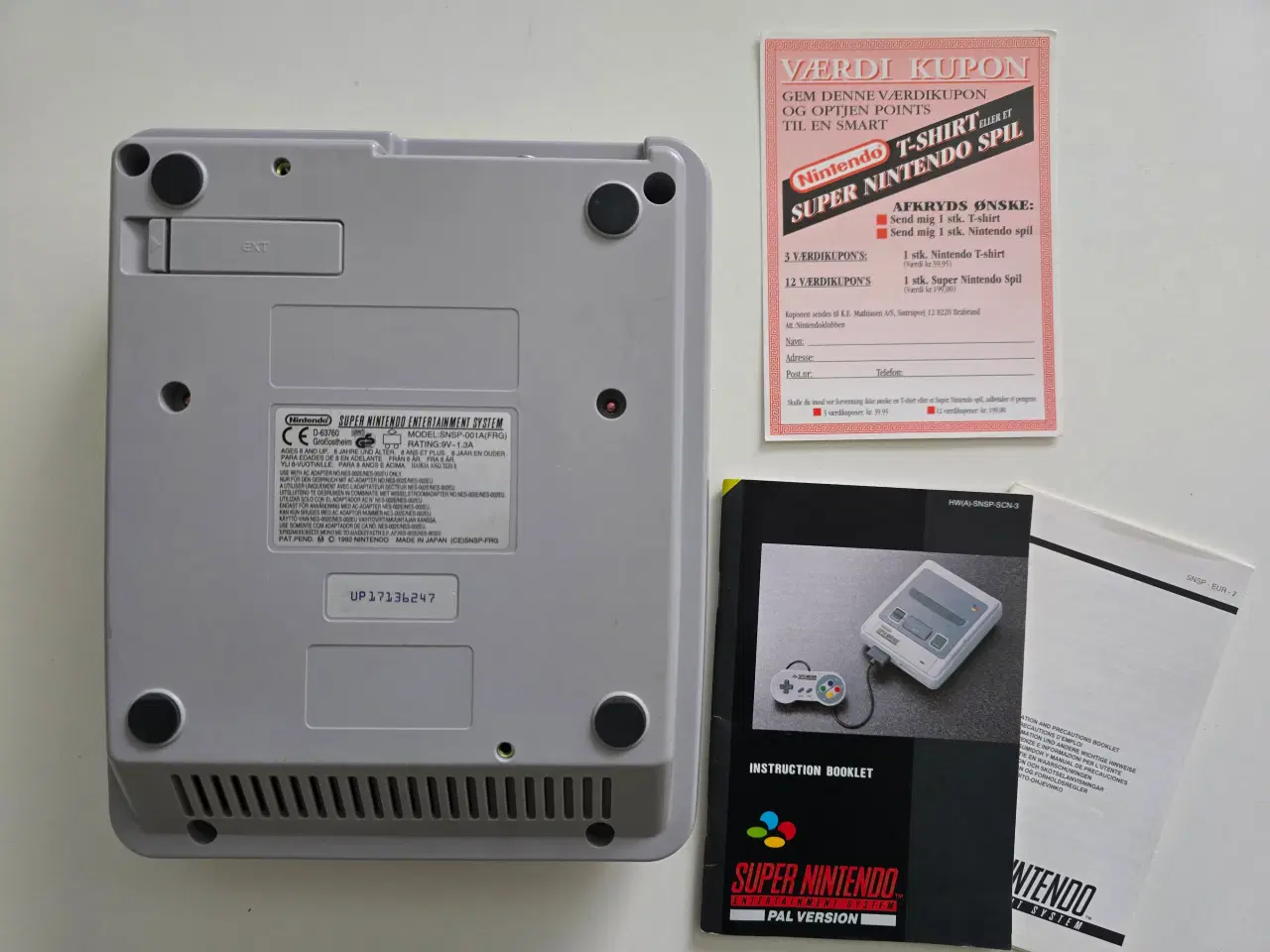 Billede 3 - Super nintendo. inkl. 5 Spil. Den originale 