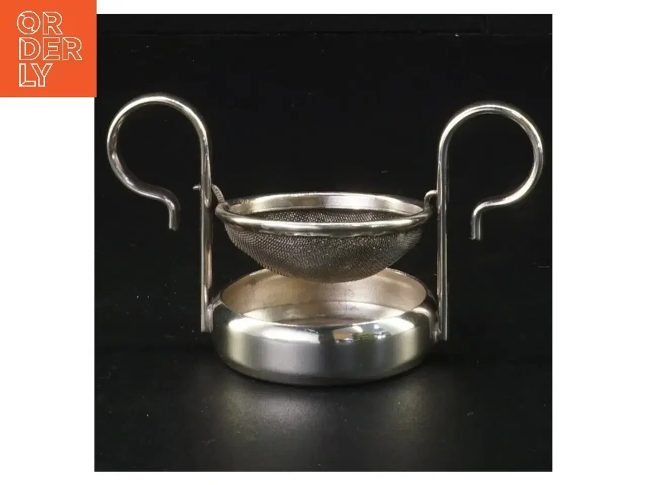 Billede 1 - Tesigte i metal (str. 6 x 5 cm)