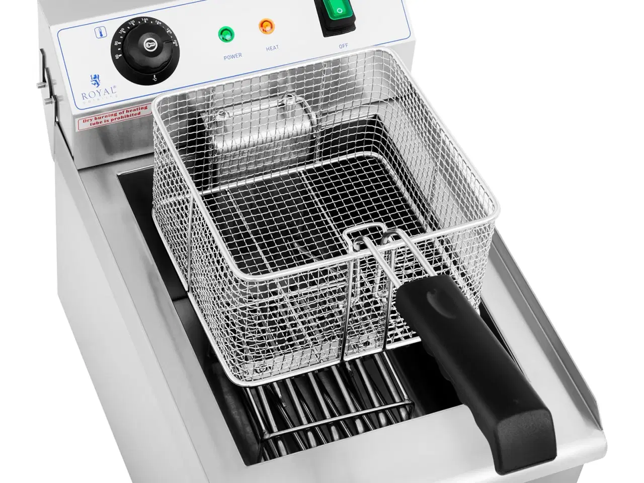 Billede 3 - Frituregryde 13 Liter – med Afløbshane & Kuldezone