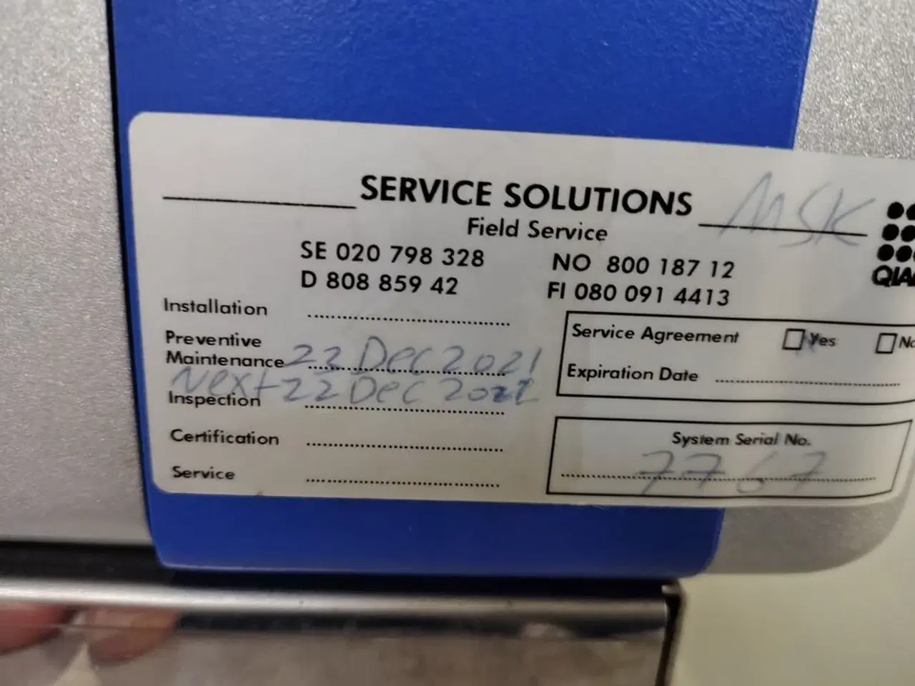 Billede 14 - Nucleic acid purification and assay setup system QIAGEN Qiasymphony AS