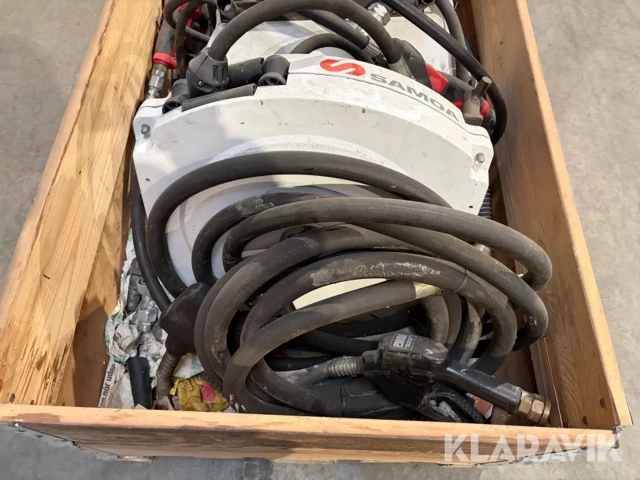 Billede 9 - Slangeruller Samoa Reel Master med Graco tællehåndtag 6 styk