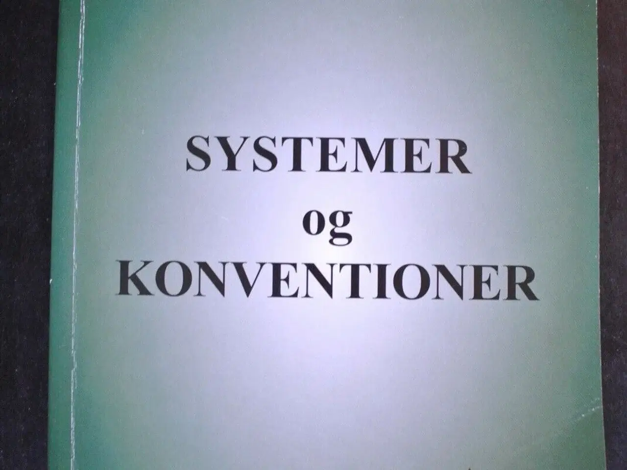 Billede 1 - systemer og konventioner - bridge, af lars blakset