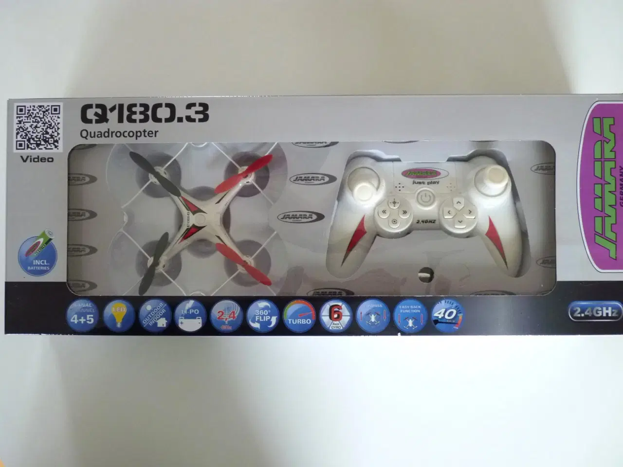 Billede 7 - Drone Q180.3 Quadrocopter 2.4 GHz 360° flip