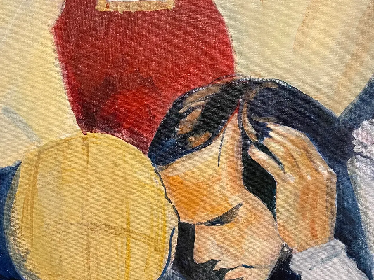 Billede 3 - Akrylmaleri, hyperrealistisk