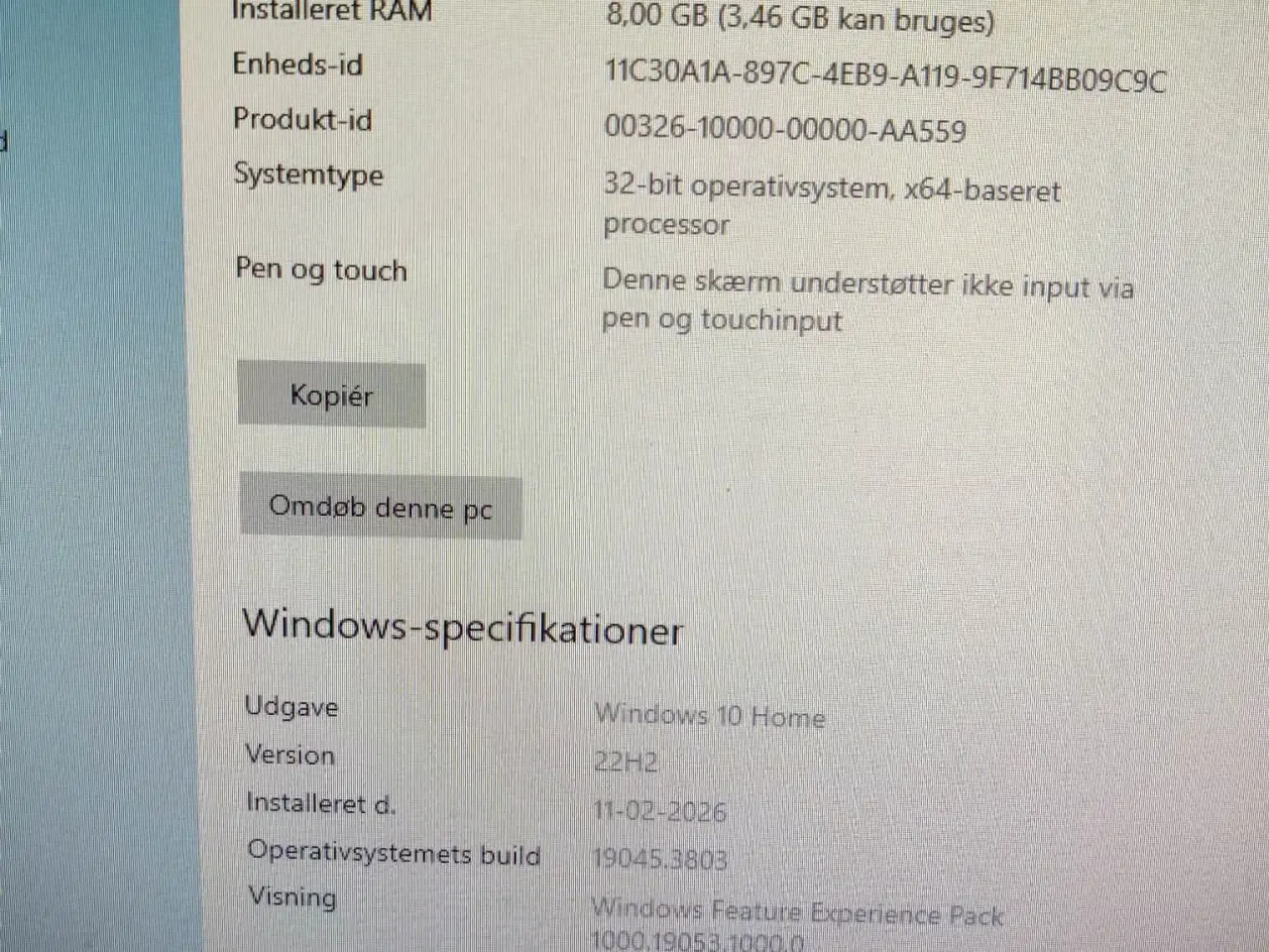 Billede 2 - Computer med tilbehør