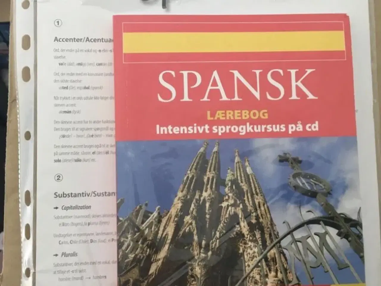 Billede 1 - Spansk lærebog