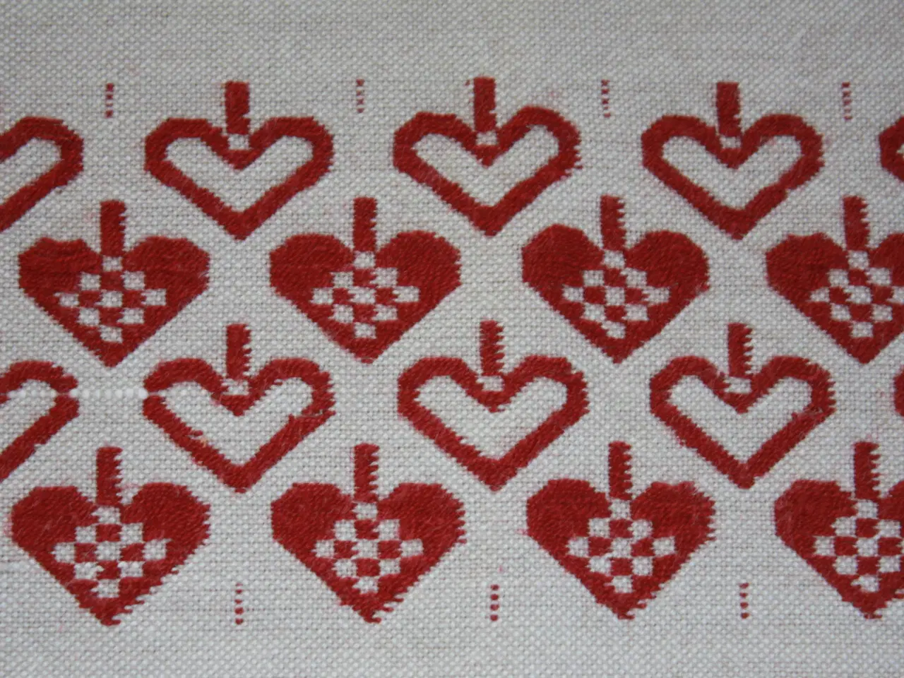 Billede 4 - XX  Juledug "Home art" 130 x 250 cm