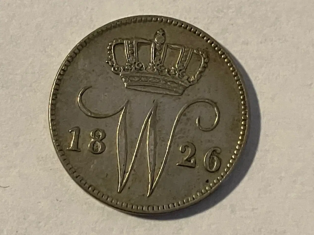 Billede 2 - 25 Cent Netherlands 1826