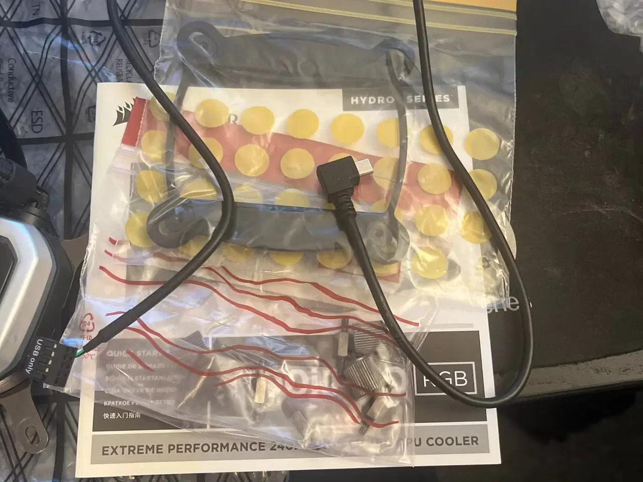 Billede 2 - Corsair H100i Pro RGB CPU vandkøler